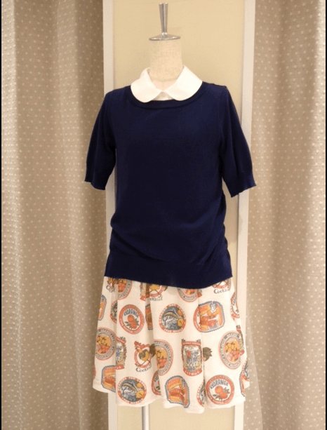 Citrus Fruit Label College Op By Jane Marple