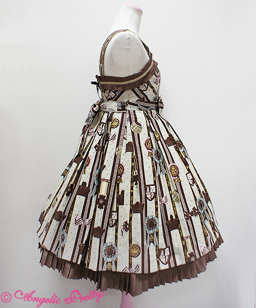 MTO】Chocolate Rosette JSK by Angelic Pretty
