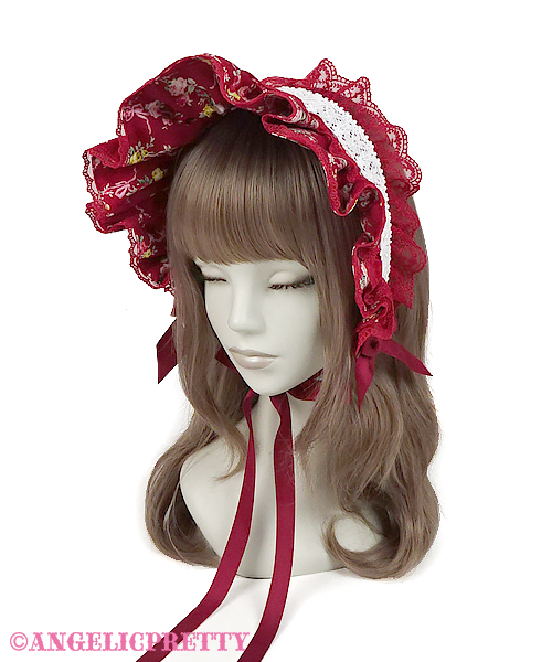 Petit Bouquet Half Bonnet By Angelic Pretty