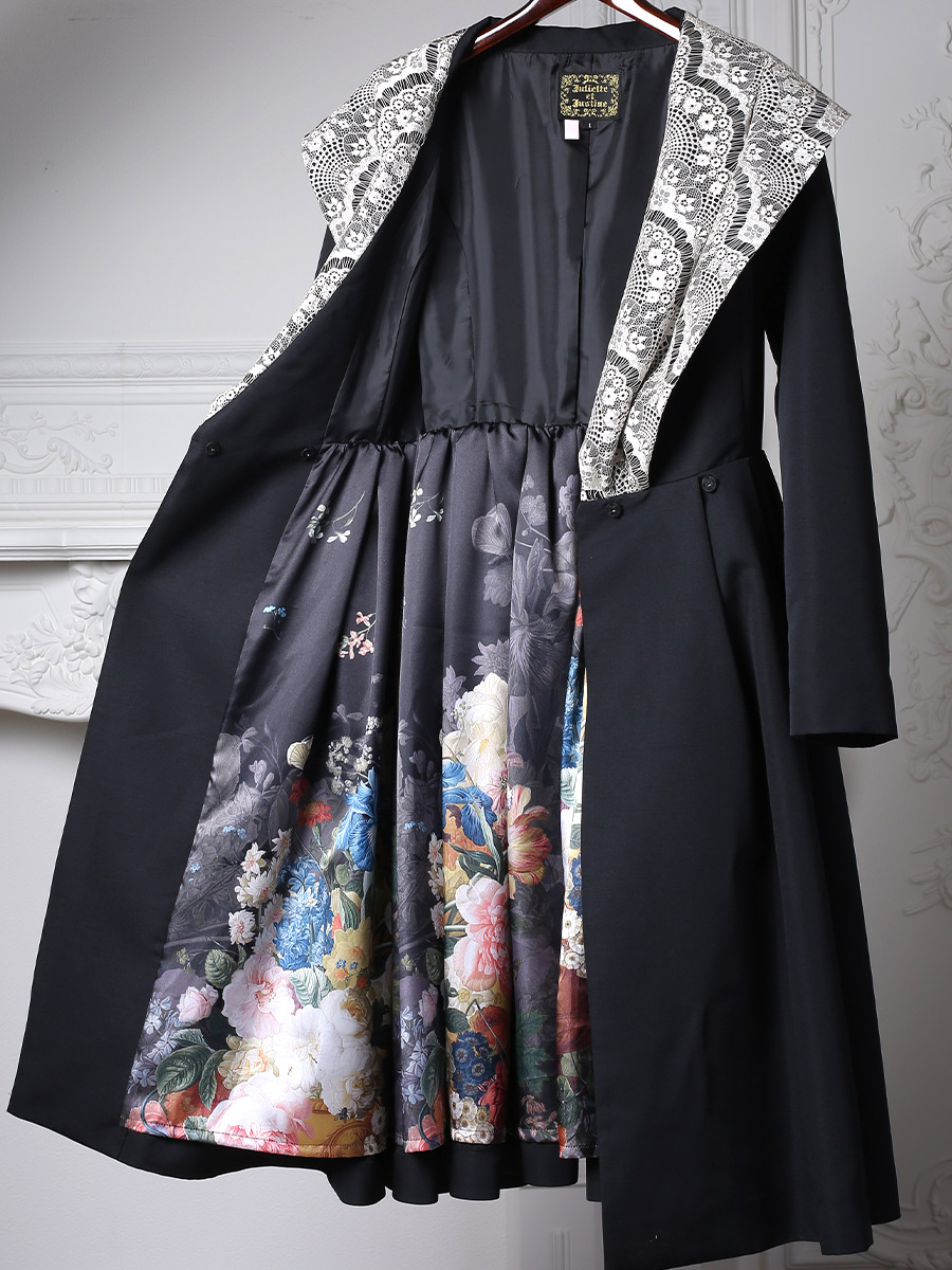 Flowers in a Vase Coat by Juliette et Justine