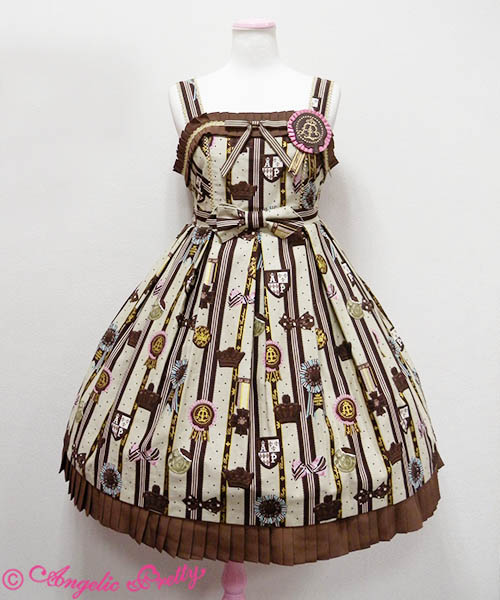 MTO】Chocolate Rosette JSK by Angelic Pretty